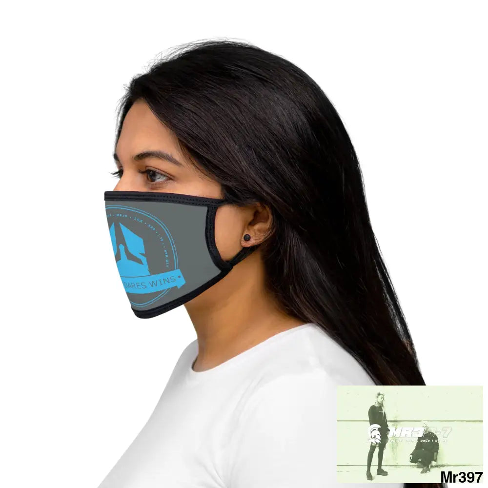 A1 Who Dares Wins Mixed-Fabric Face Mask One size Accessories