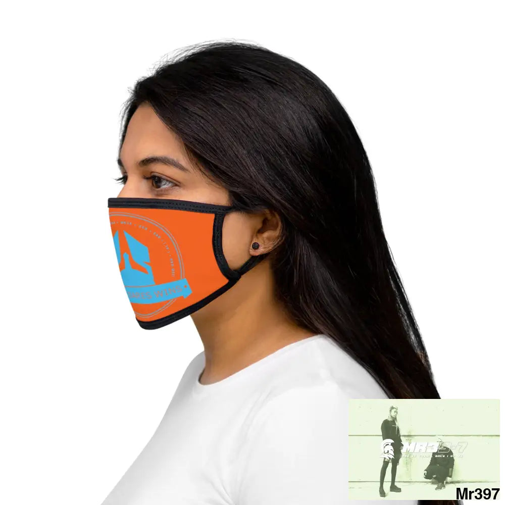 A1 Who Dares Wins Mixed-Fabric Face Mask One size Accessories
