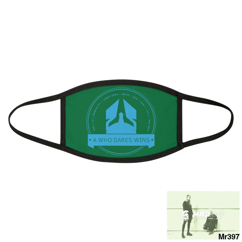 A1 Who Dares Wins Mixed-Fabric Face Mask One size Accessories