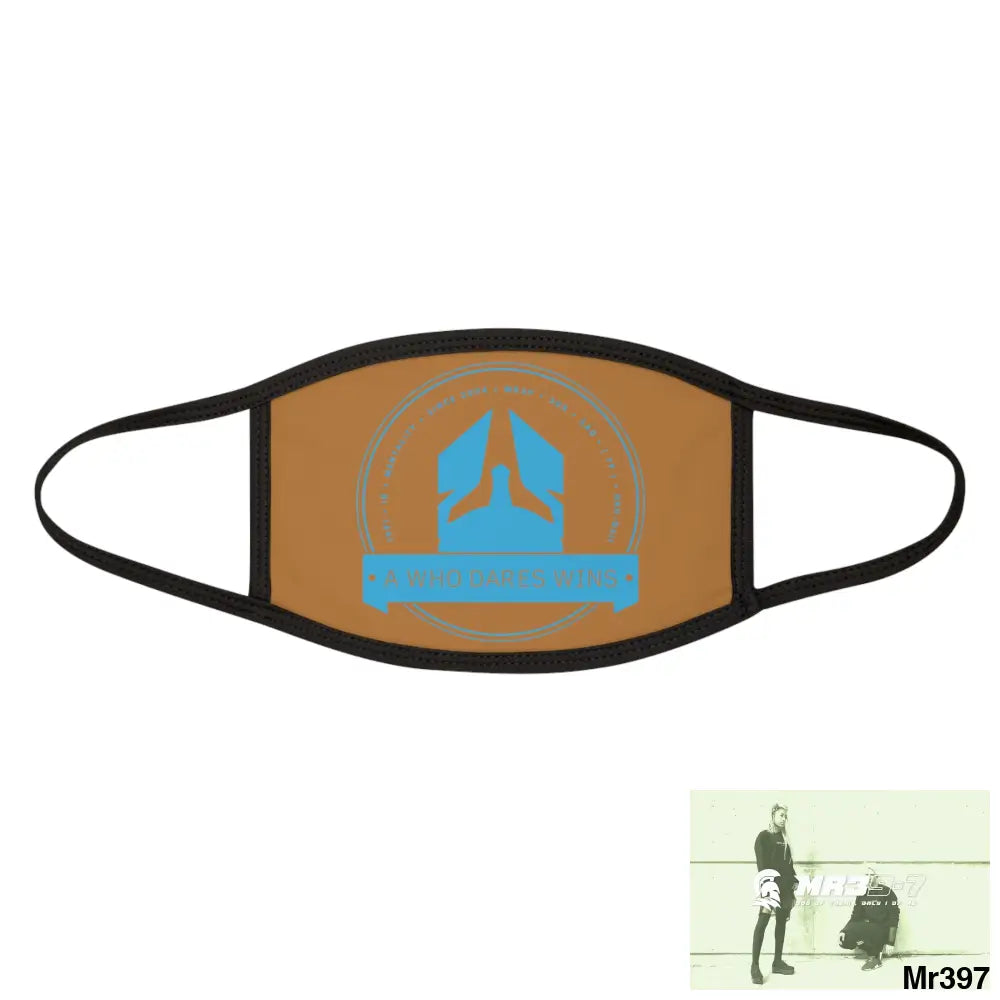 A1 Who Dares Wins Mixed-Fabric Face Mask One size Accessories