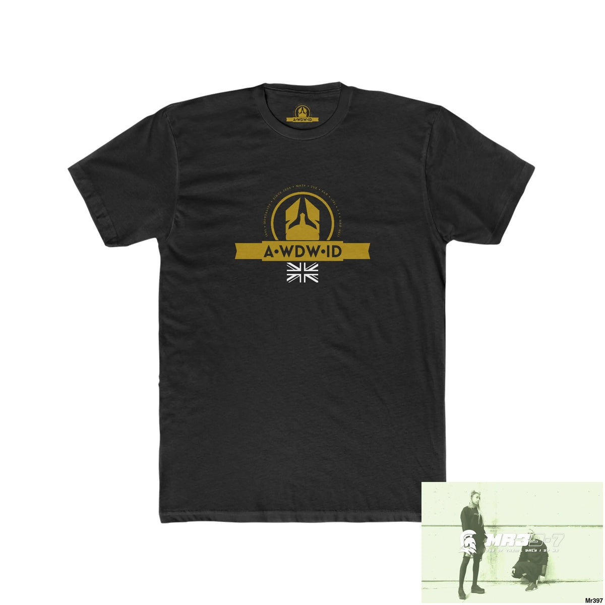 A1 Who Dares Wins RSF (ID) My Life My Deaths Their Plans,failed.Tactical GB Men’s Cotton Crew Tee Solid Black / XS