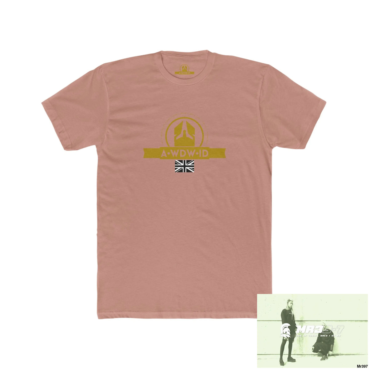 A1 Who Dares Wins RSF (ID) My Life My Deaths Their Plans,failed.Tactical GB Men’s Cotton Crew Tee Solid Desert Pink / S