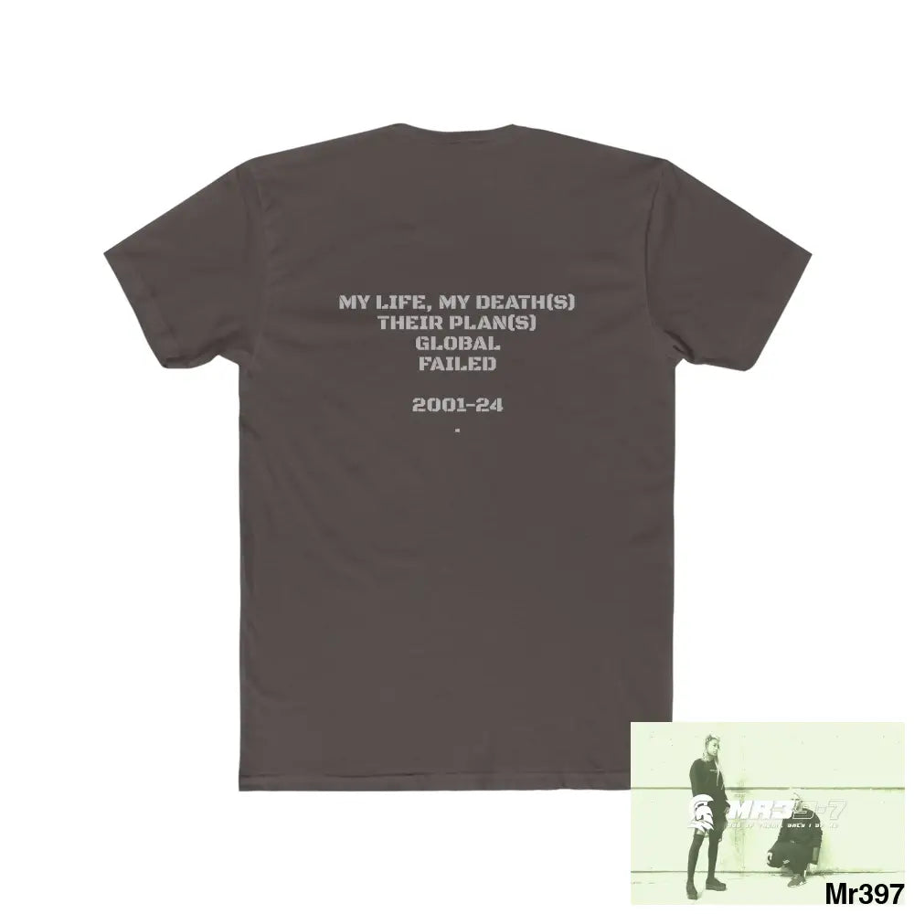 A1 Who Dares Wins RSF (ID) My Life My Deaths Their Plans,failed.Tactical GB Men’s Cotton Crew Tee T-Shirt
