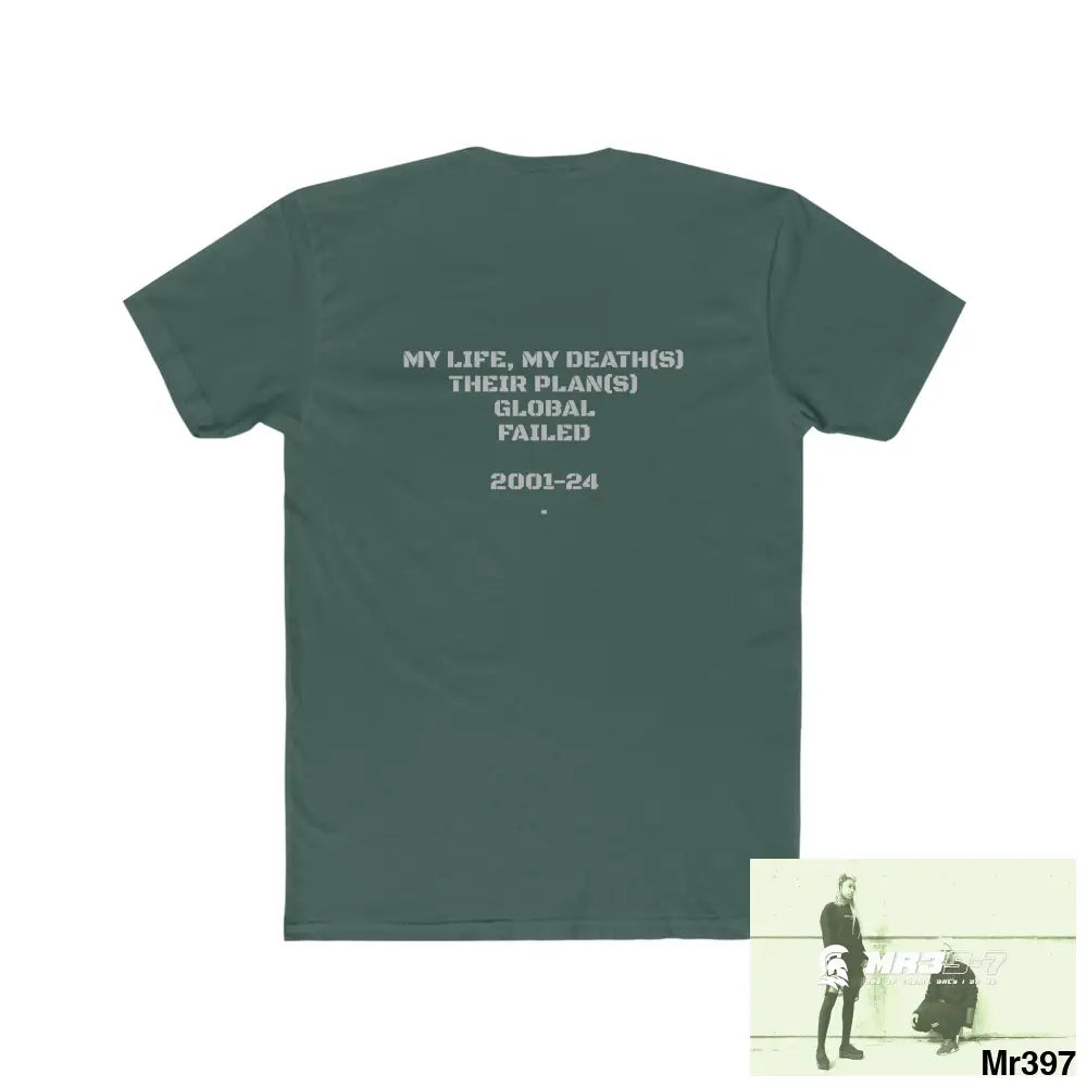 A1 Who Dares Wins RSF (ID) My Life My Deaths Their Plans,failed.Tactical GB Men’s Cotton Crew Tee T-Shirt