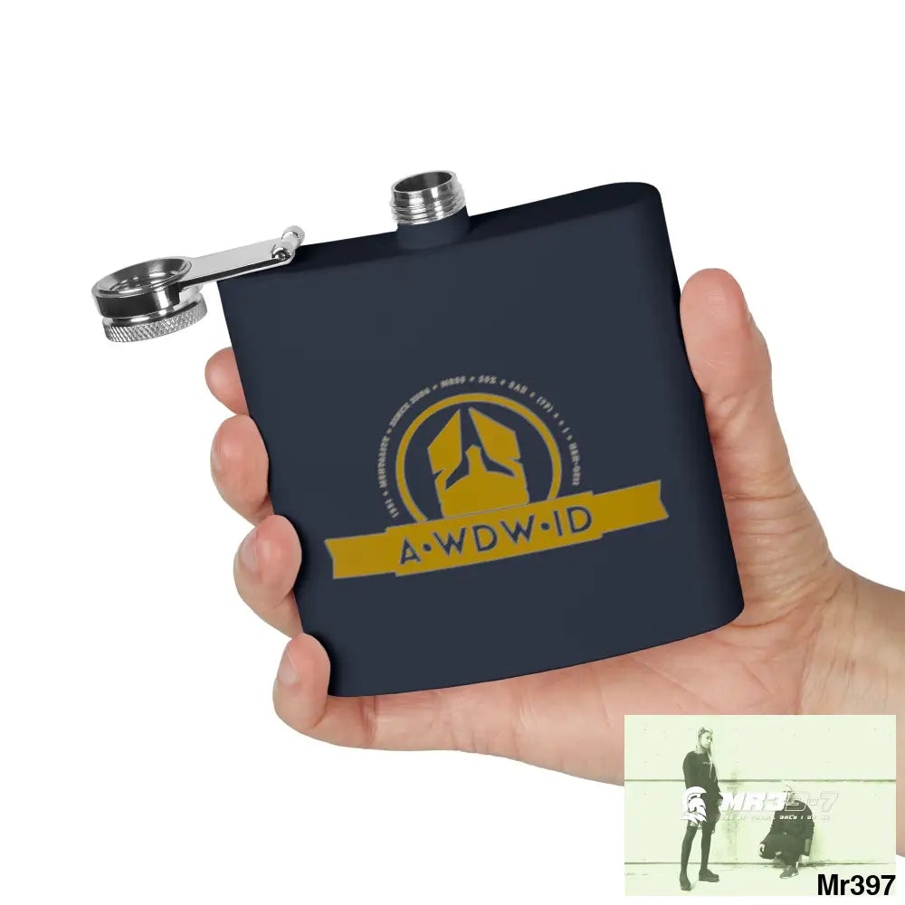 A1 Who Dares Wins RSF (ID) Stylish Stainless Steel Flask for Tea/ Coffee Lovers - 6oz Personalized Gift Mug