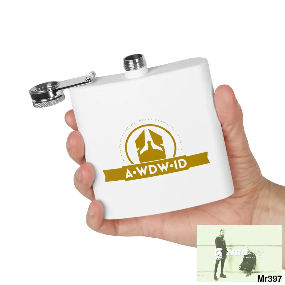 A1 Who Dares Wins RSF (ID) Stylish Stainless Steel Flask for Tea/ Coffee Lovers - 6oz Personalized Gift Mug