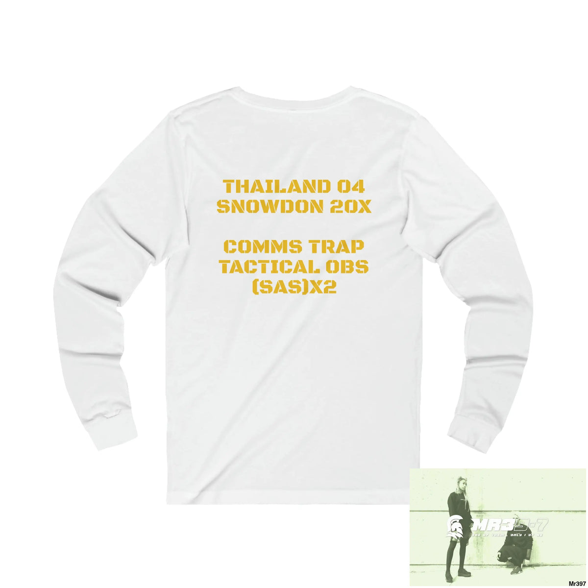 A1 Who Dares Wins Snowdon 20X Unisex Jersey Long Sleeve Tee Long-sleeve