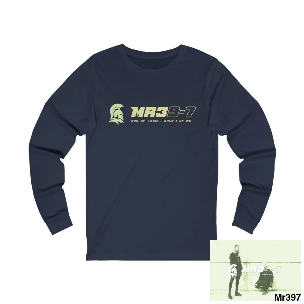 A1 Who Dares Wins Snowdon 20X Unisex Jersey Long Sleeve Tee S / Navy Long-sleeve