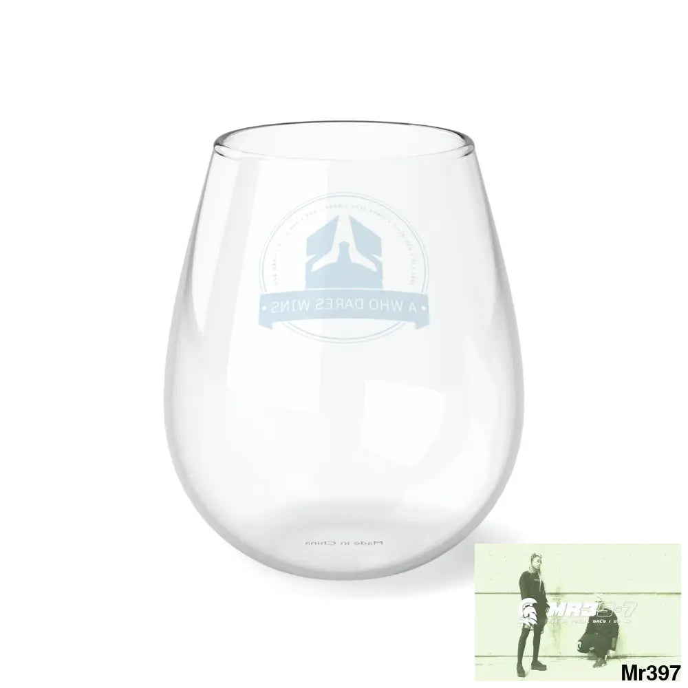 A1 Who Dares Wins Stemless Wine Glass 11.75oz 11.75oz Mug