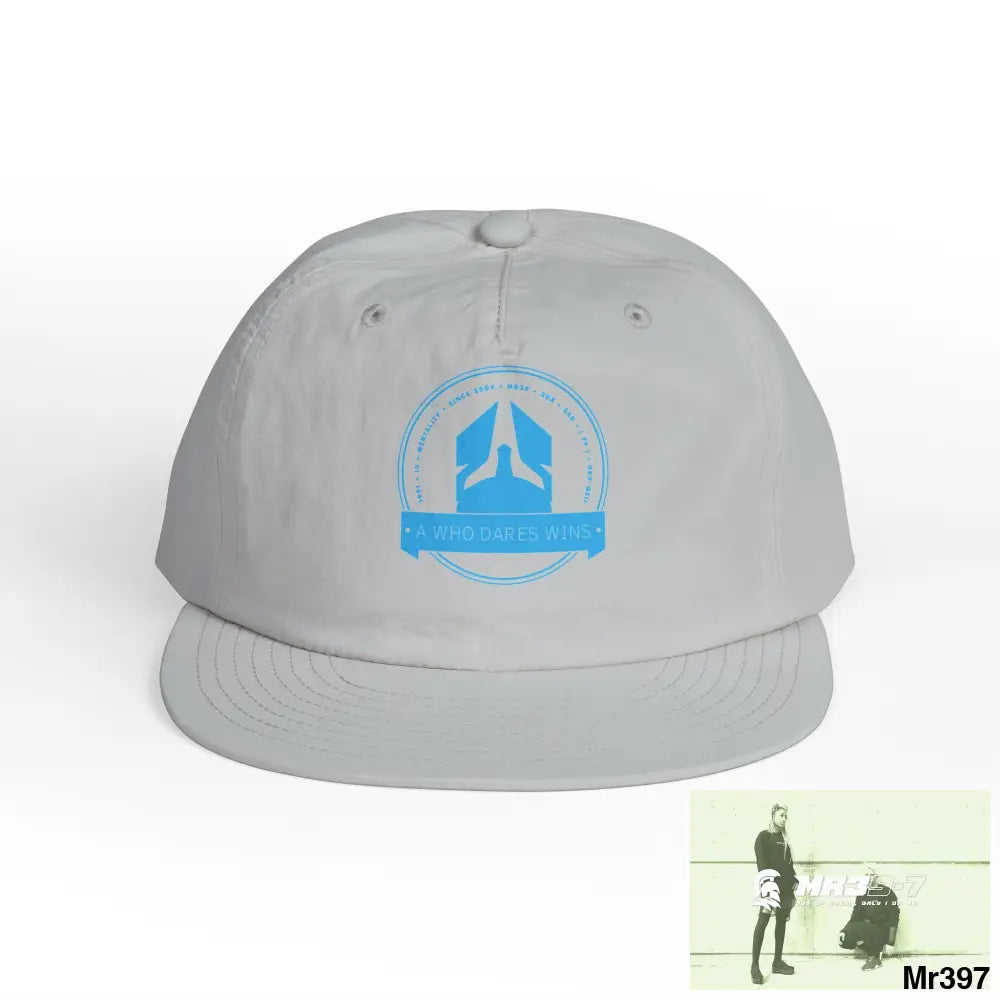 A1 Who Dares Wins Surf Cap - Beach Vibes Summer Accessory Surfing Gift Casual Wear Outdoor Cap Smoke / One size Hats