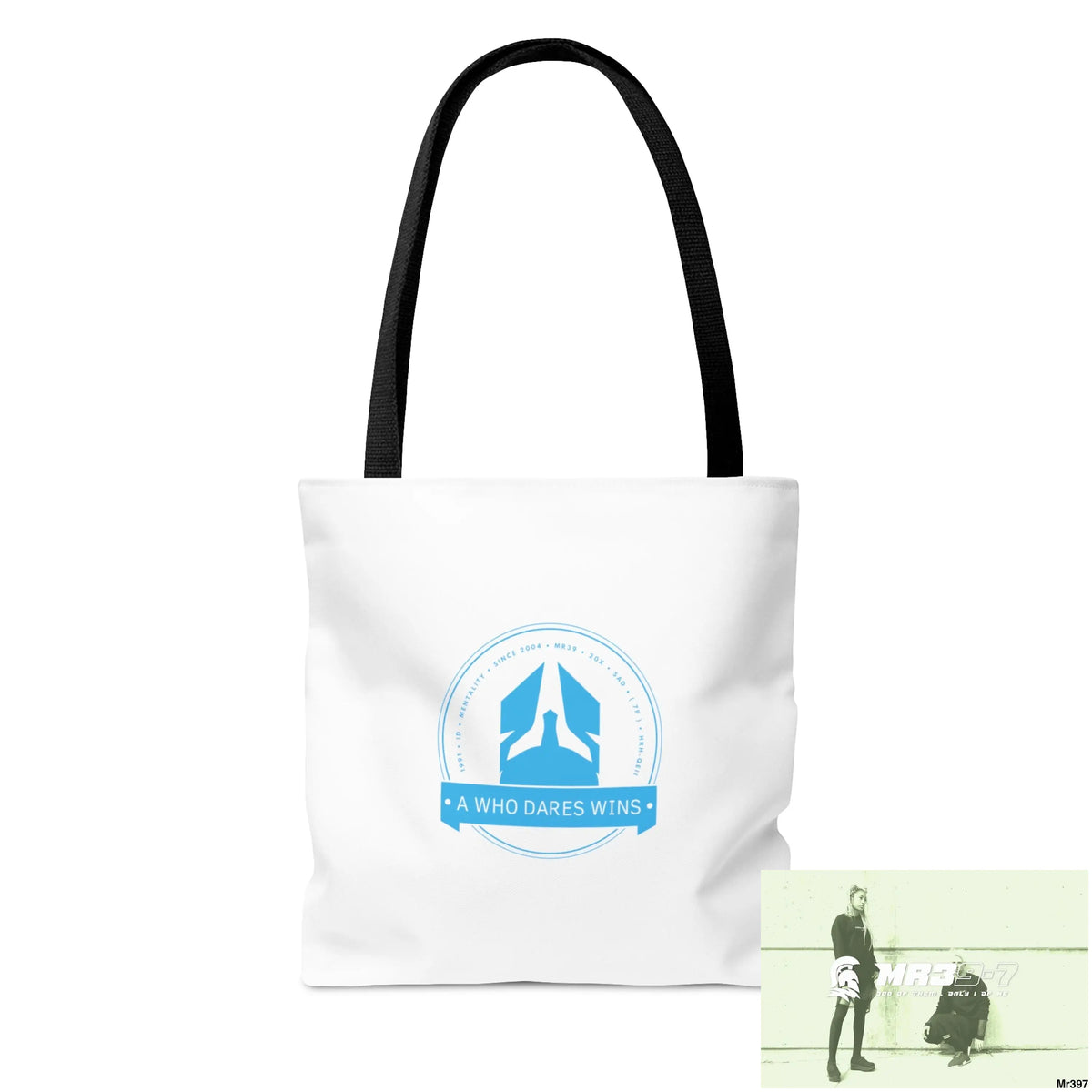 A1-Who Dares Wins Tote Bag (AOP) Bags