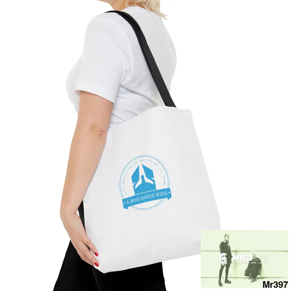 A1-Who Dares Wins Tote Bag (AOP) Bags