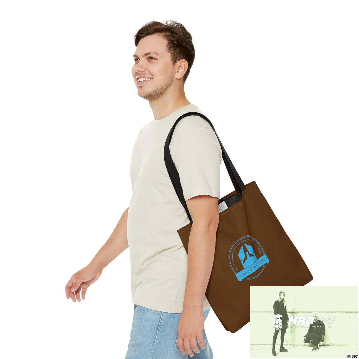 A1-Who Dares Wins Tote Bag (AOP) Bags