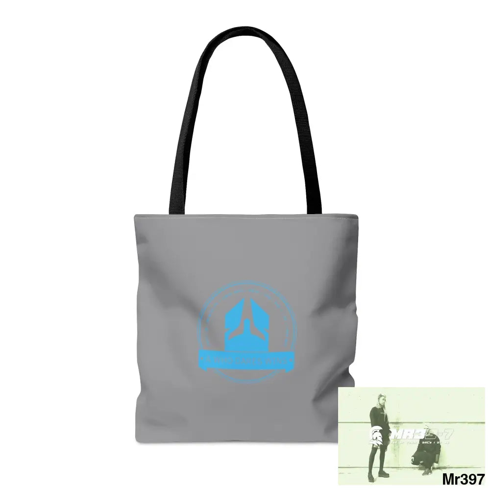 A1-Who Dares Wins Tote Bag (AOP) Bags