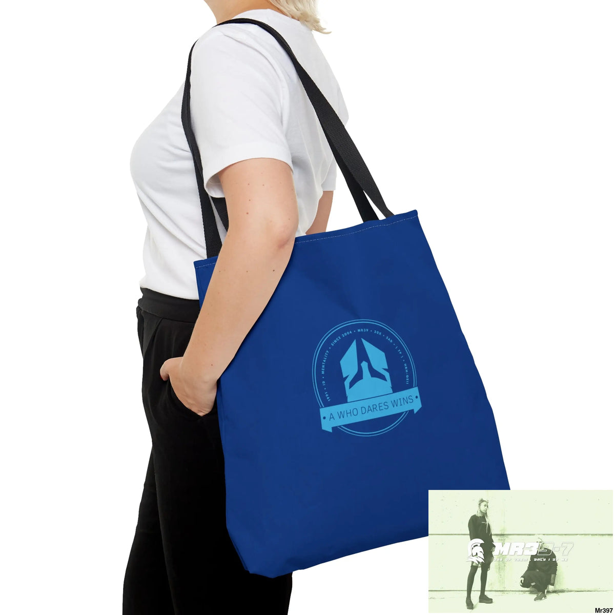 A1-Who Dares Wins Tote Bag (AOP) Bags