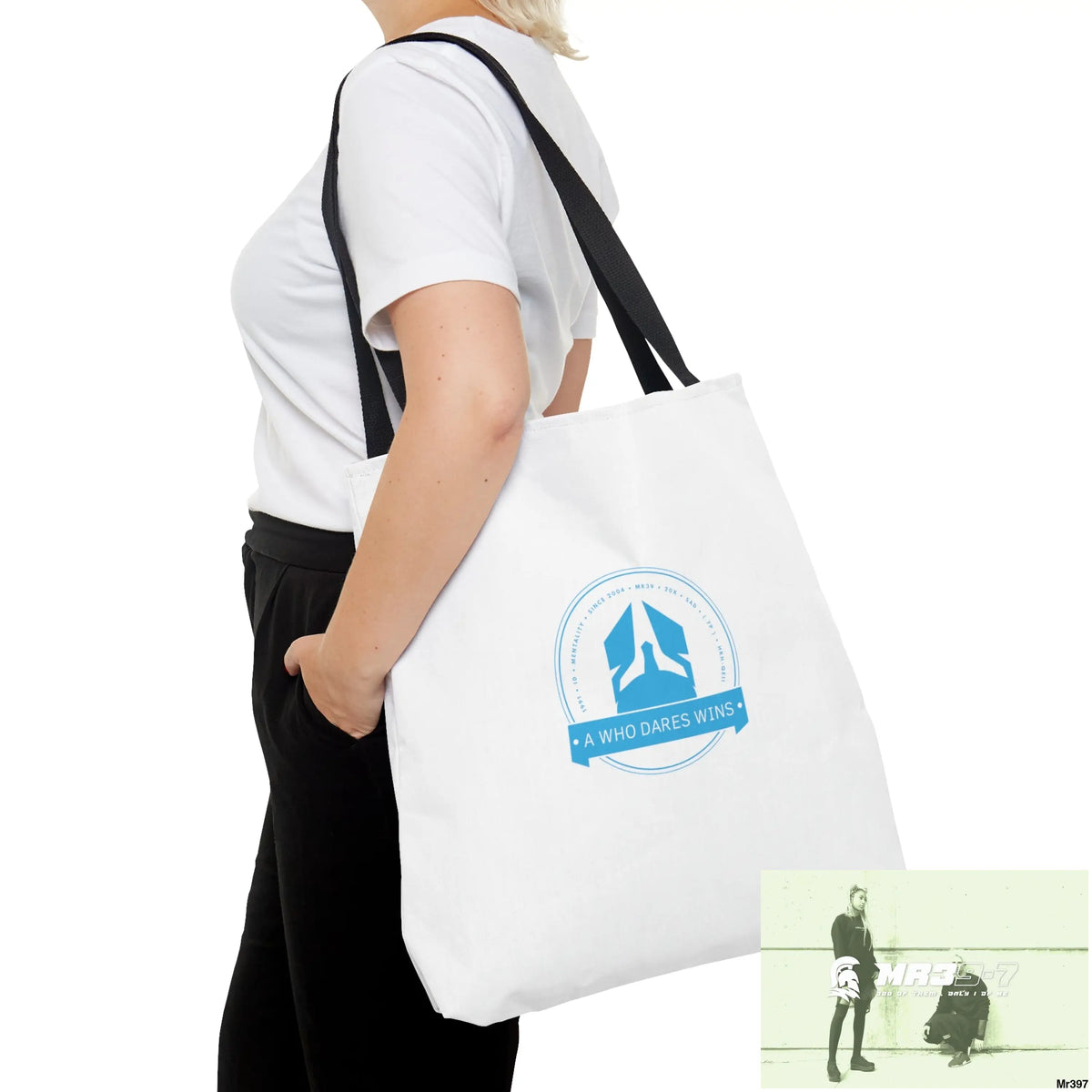 A1-Who Dares Wins Tote Bag (AOP) Bags
