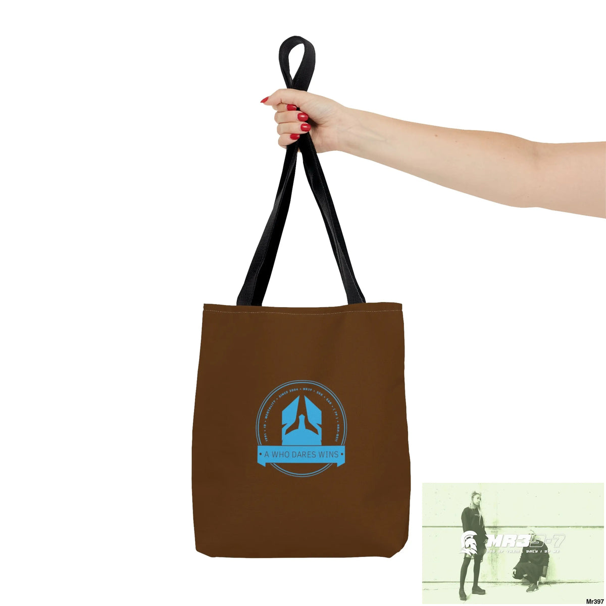 A1-Who Dares Wins Tote Bag (AOP) Bags