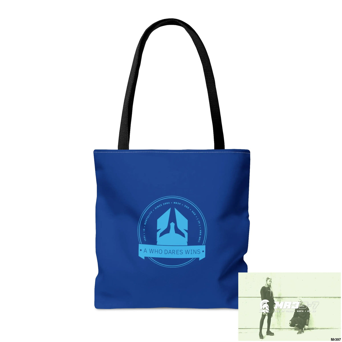 A1-Who Dares Wins Tote Bag (AOP) Bags