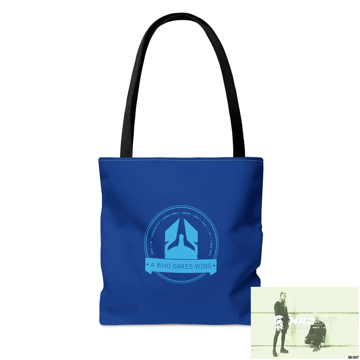 A1-Who Dares Wins Tote Bag (AOP) Bags