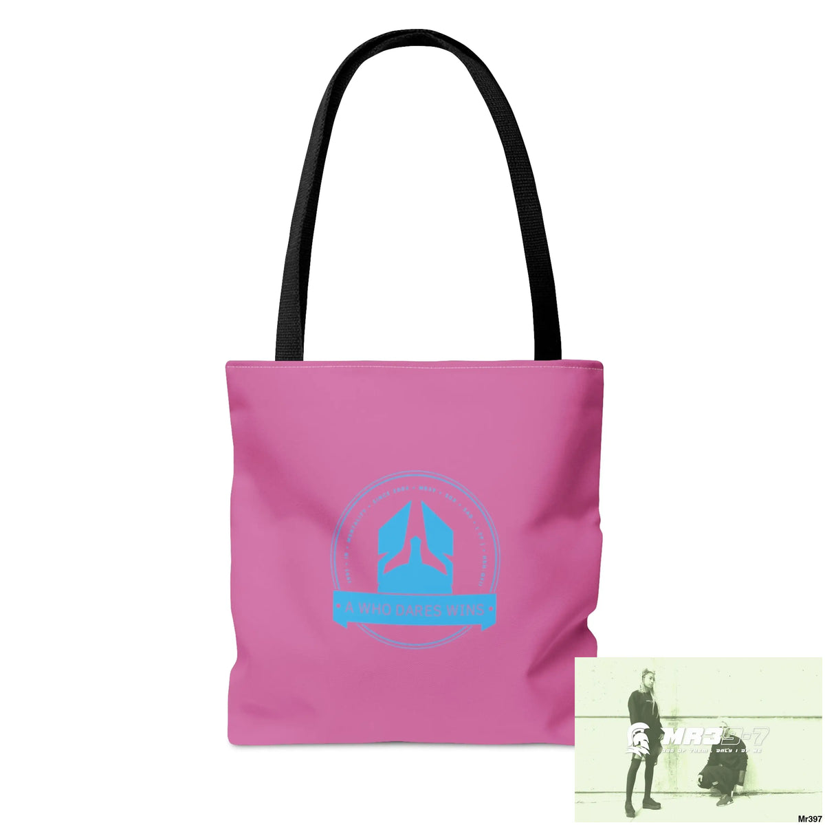 A1-Who Dares Wins Tote Bag (AOP) Bags