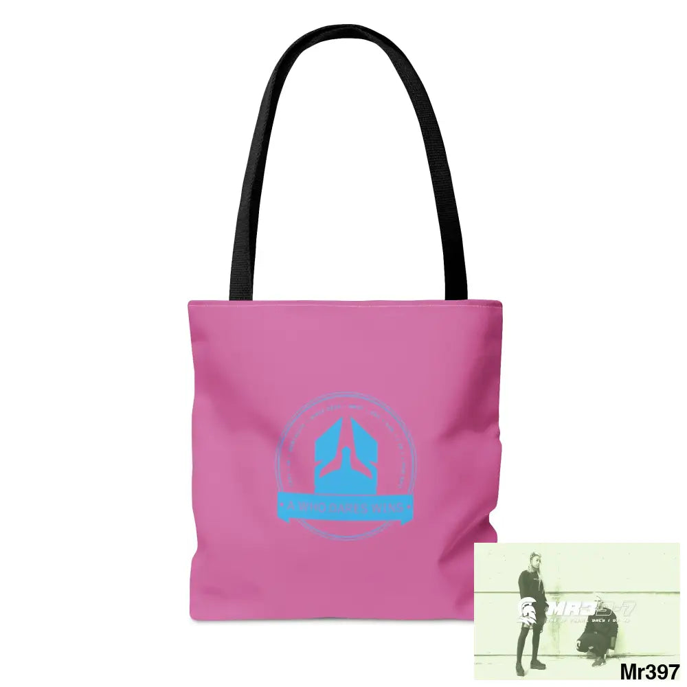 A1-Who Dares Wins Tote Bag (AOP) Bags