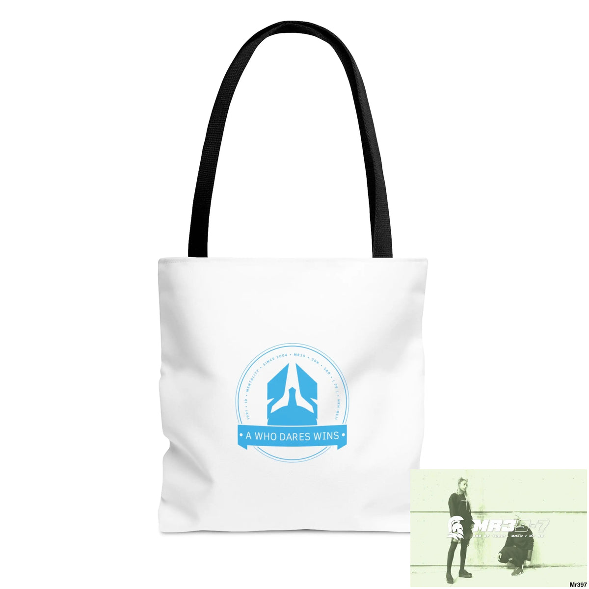 A1-Who Dares Wins Tote Bag (AOP) Small Bags