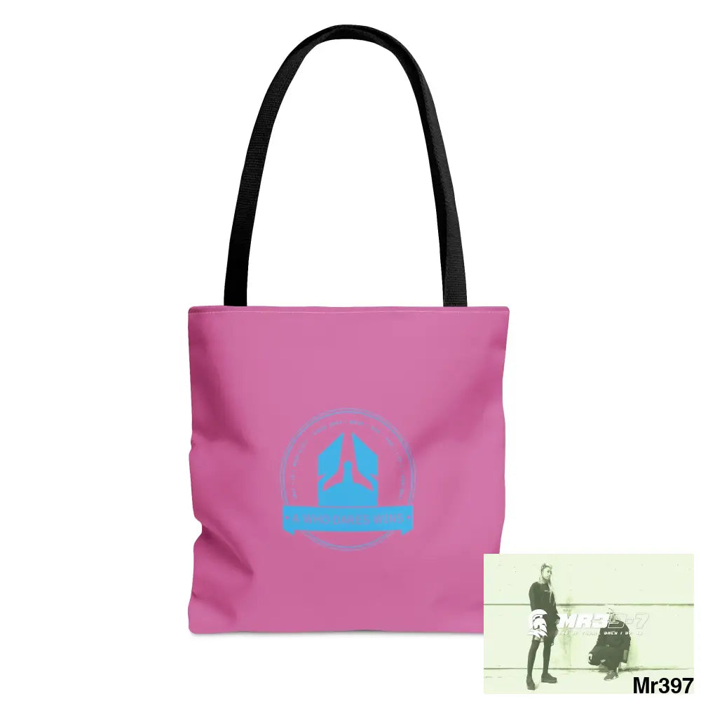 A1-Who Dares Wins Tote Bag (AOP) Small Bags