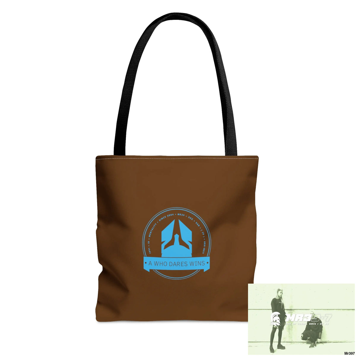 A1-Who Dares Wins Tote Bag (AOP) Small Bags