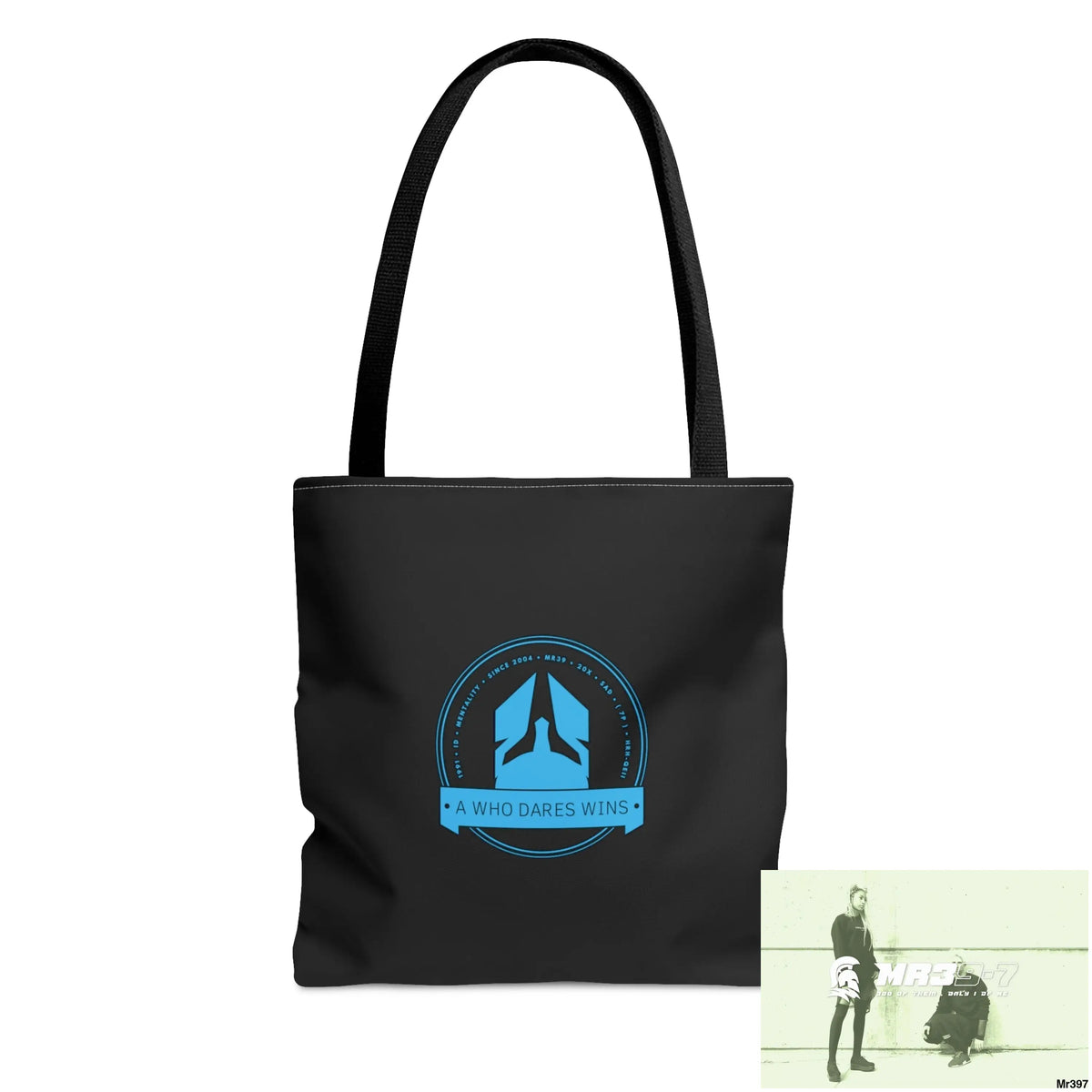 A1-Who Dares Wins Tote Bag (AOP) Small Bags