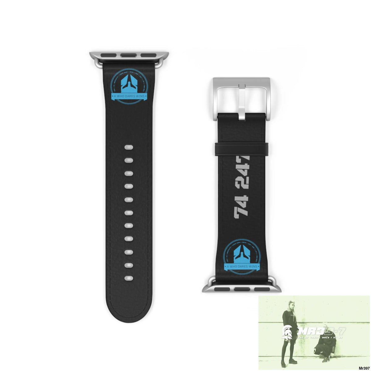 A1-Who Dares Wins Watch Band 38 - 41 mm / Silver Matte Accessories