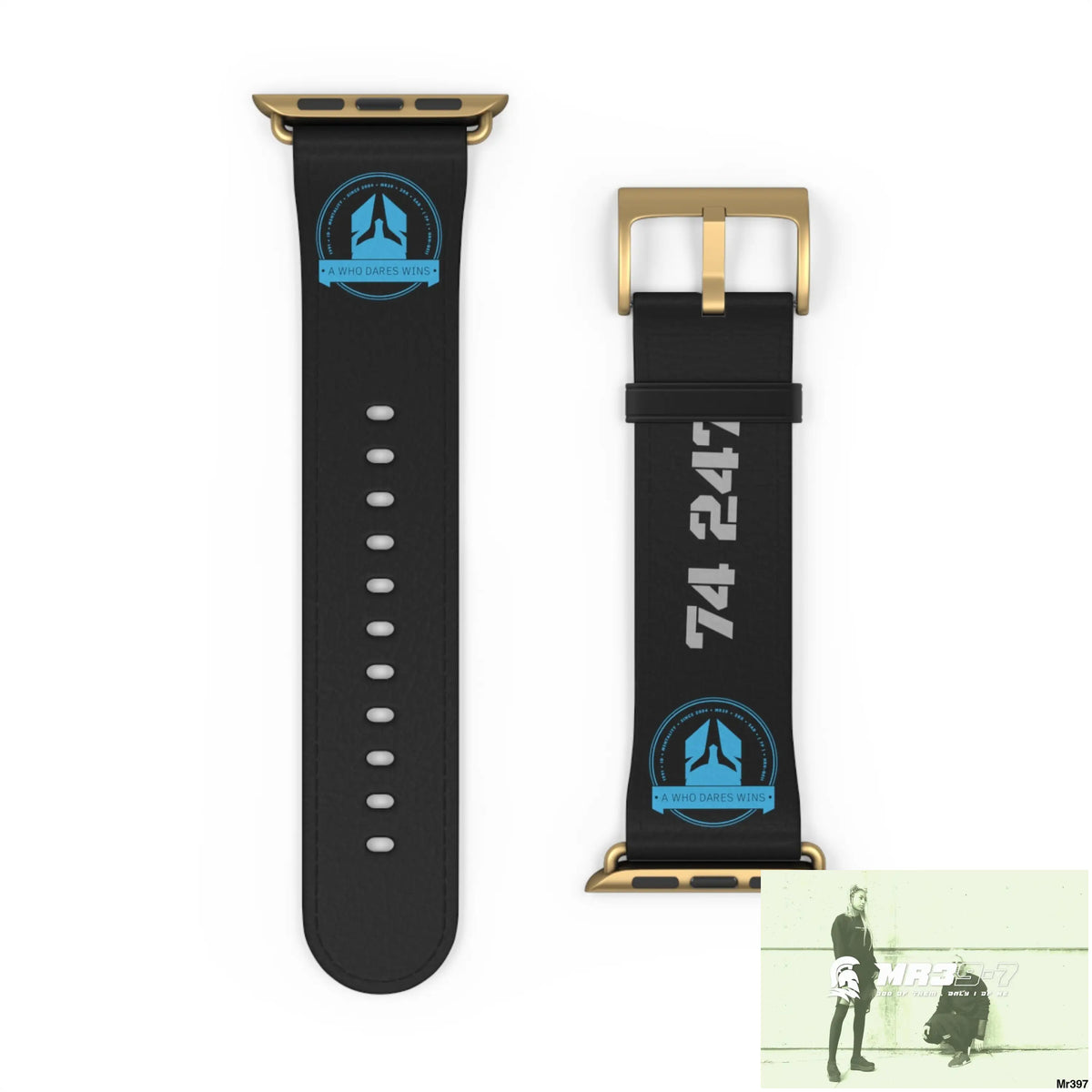 A1-Who Dares Wins Watch Band 42 - 45 mm / Gold Matte Accessories
