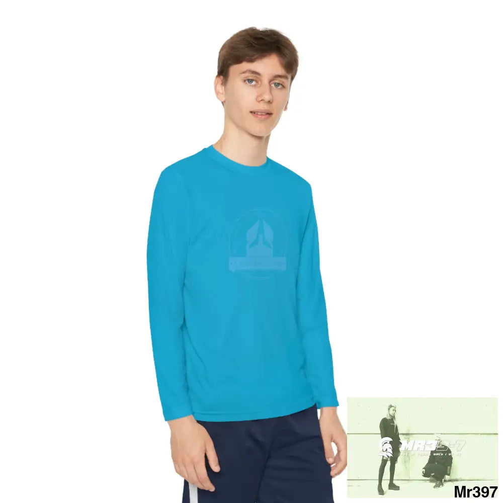 A1 Who Dares Wins Youth Long Sleeve Competitor Tee Kids clothes