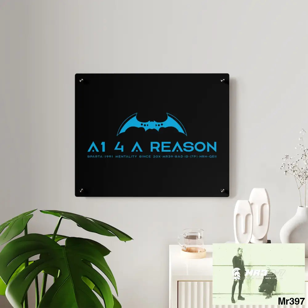 A14 A Reason Acrylic Wall Art Panels Home Decor