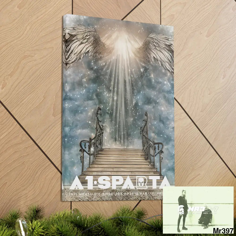 A1Sparta Canvas Gallery Wraps The steps to Heaven Canvas