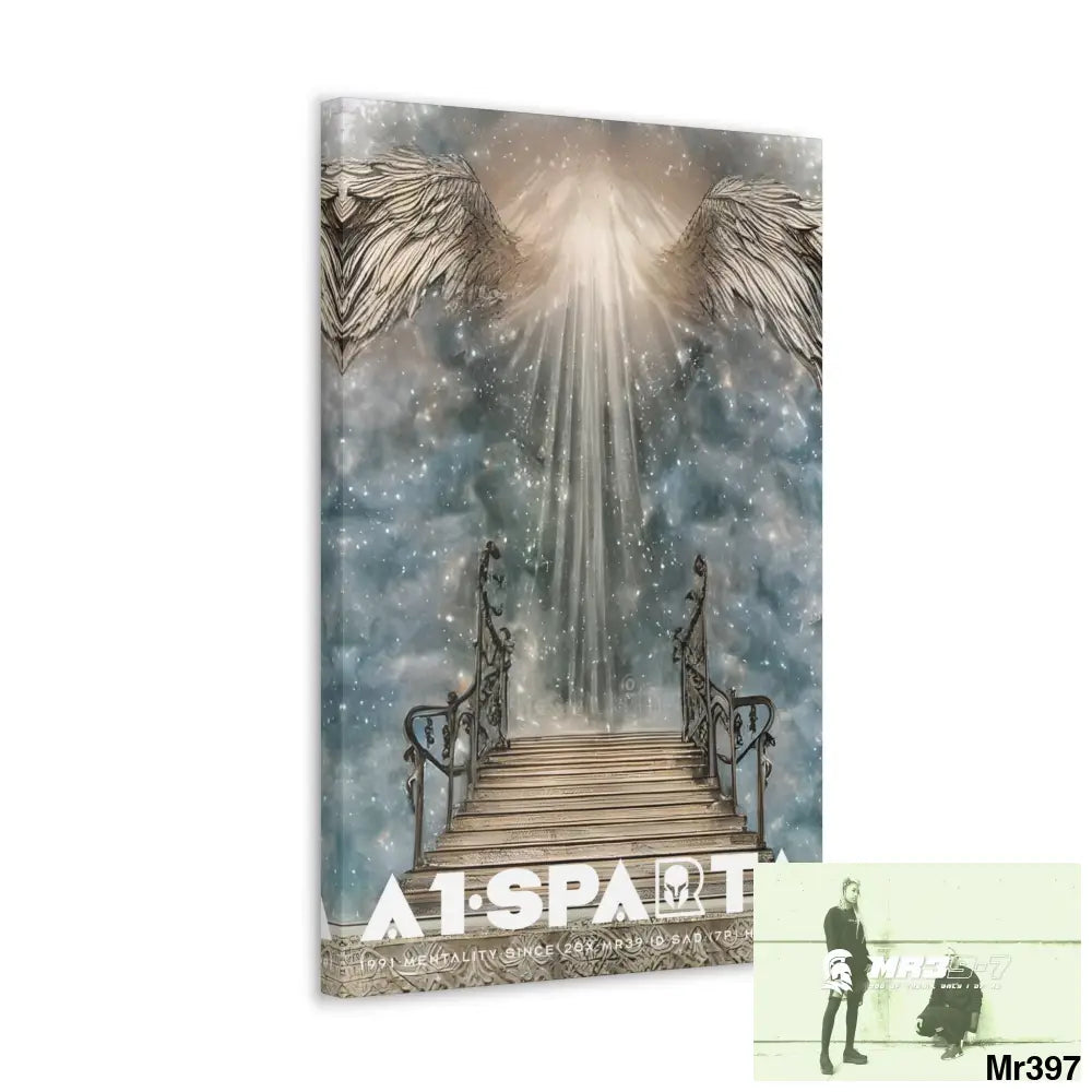 A1Sparta Canvas Gallery Wraps The steps to Heaven Canvas
