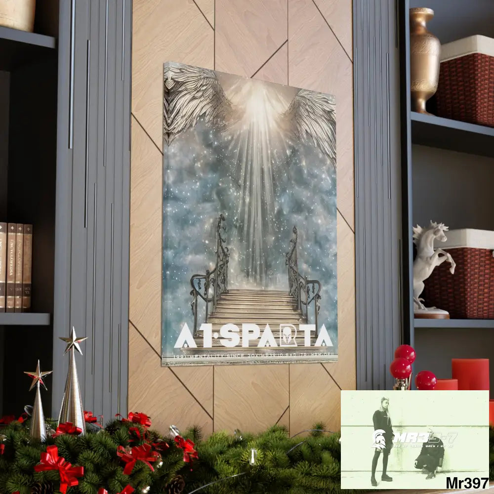 A1Sparta Canvas Gallery Wraps The steps to Heaven Canvas