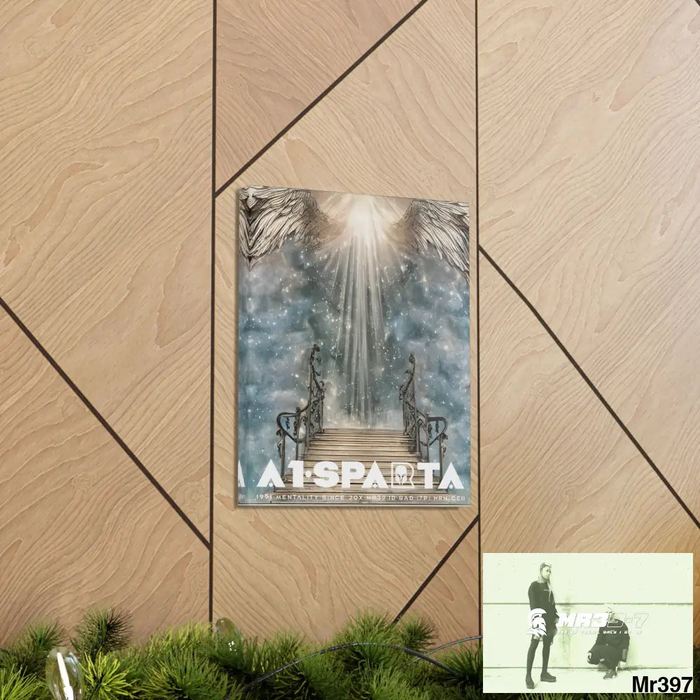 A1Sparta Canvas Gallery Wraps The steps to Heaven Canvas