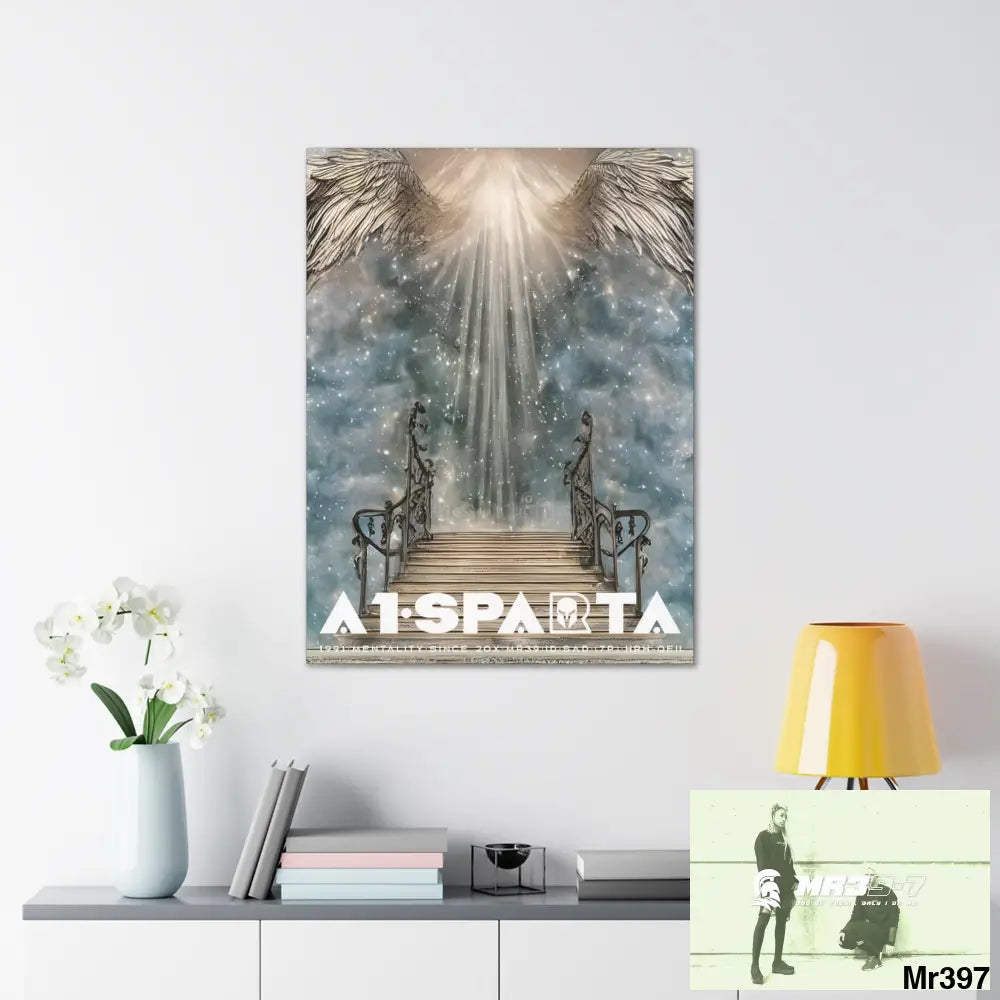 A1Sparta Canvas Gallery Wraps The steps to Heaven Canvas
