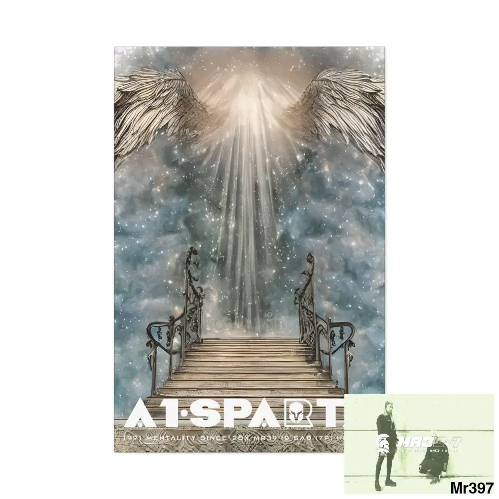 A1Sparta Canvas Gallery Wraps The steps to Heaven Canvas