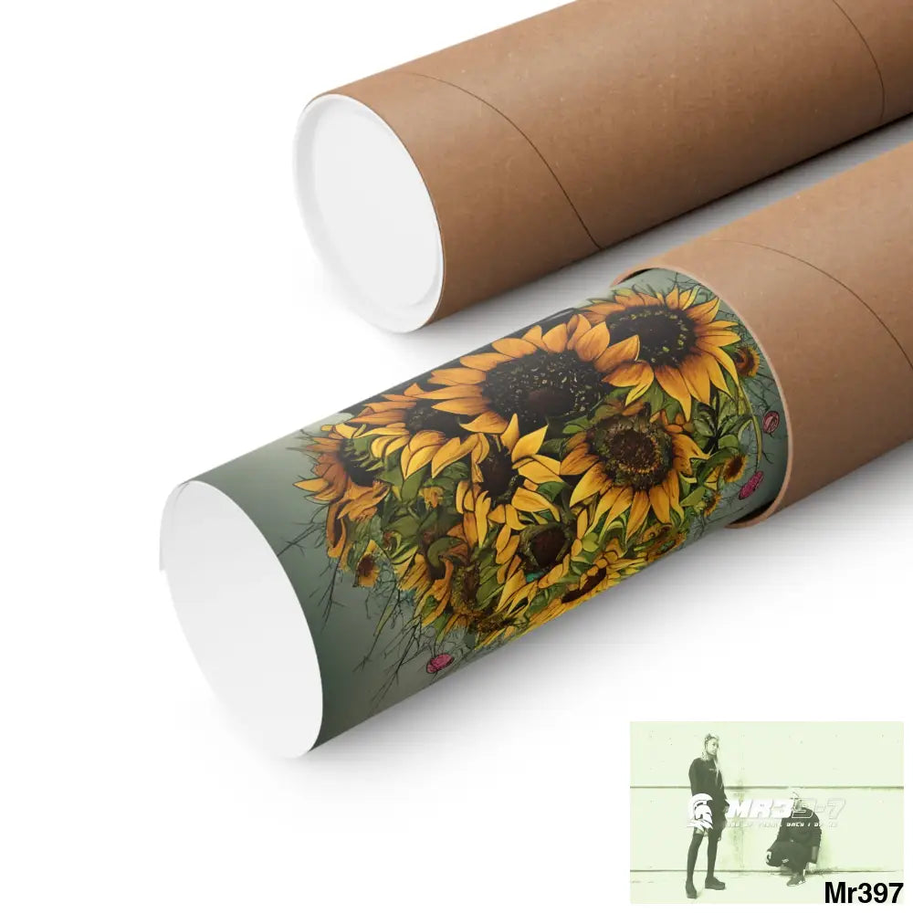 A1Sparta relax Fantasy Summer Landscape in a Mason Jar Matte Vertical Posters Poster