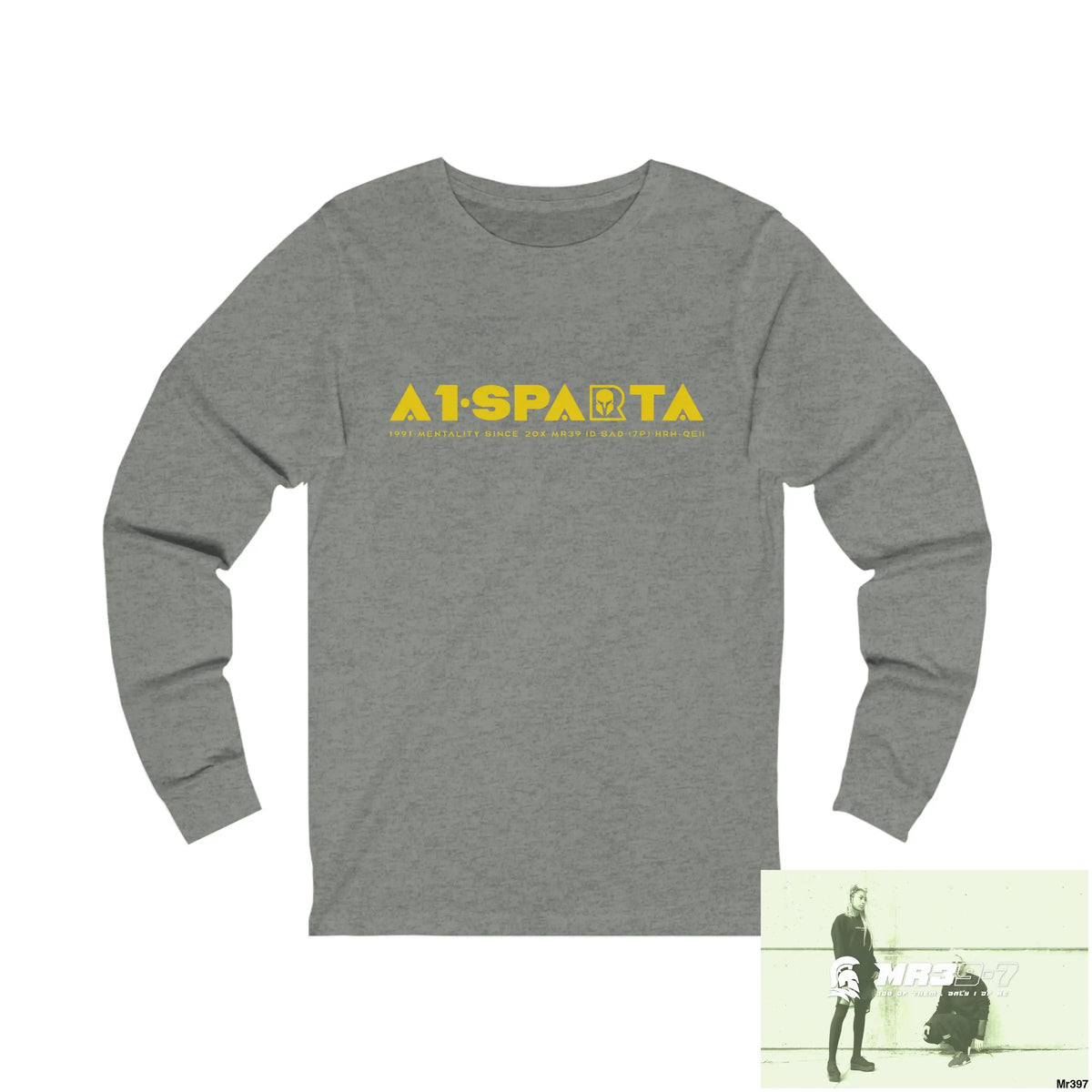A1Sparta Unisex Jersey Long Sleeve Tee L / Deep Heather Long-sleeve