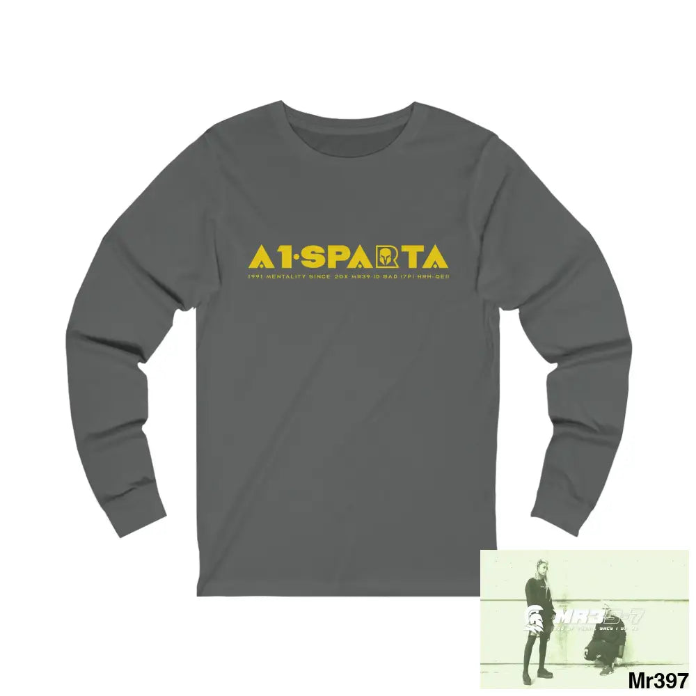 A1Sparta Unisex Jersey Long Sleeve Tee S / Asphalt Long-sleeve