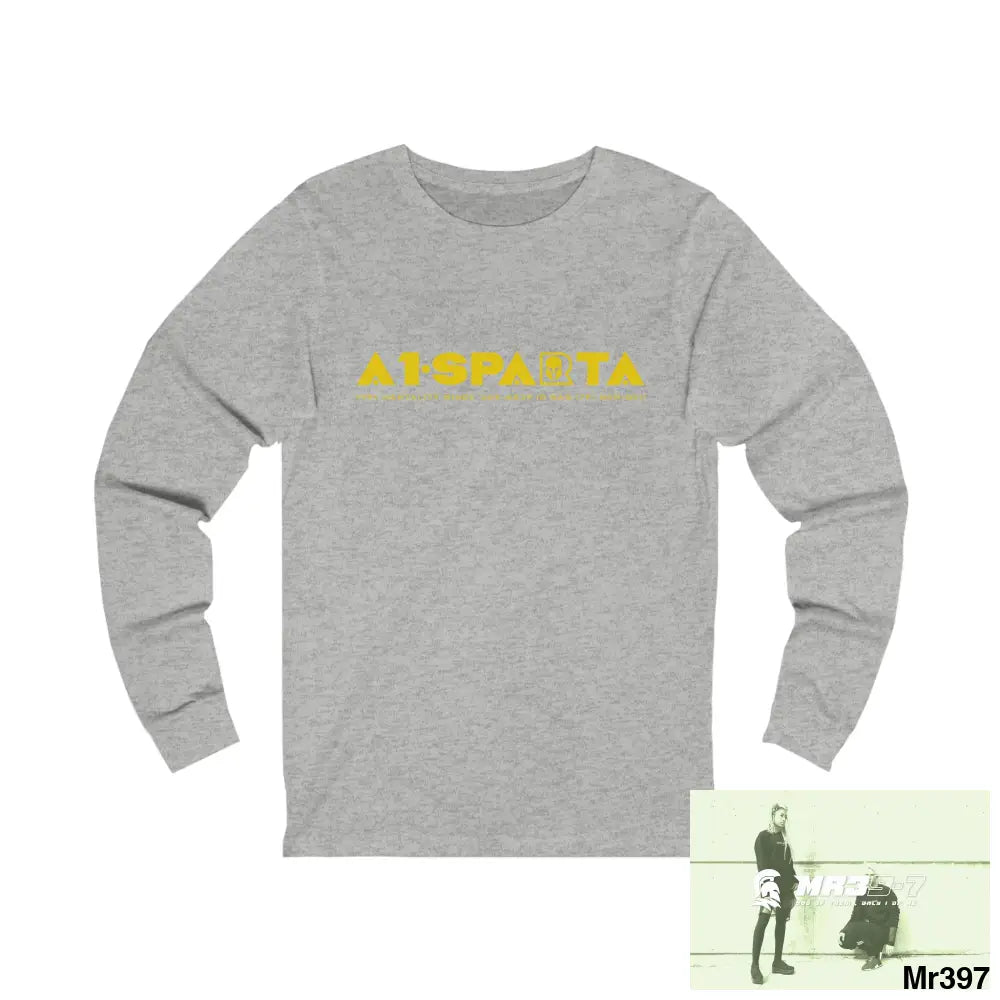A1Sparta Unisex Jersey Long Sleeve Tee S / Athletic Heather Long-sleeve