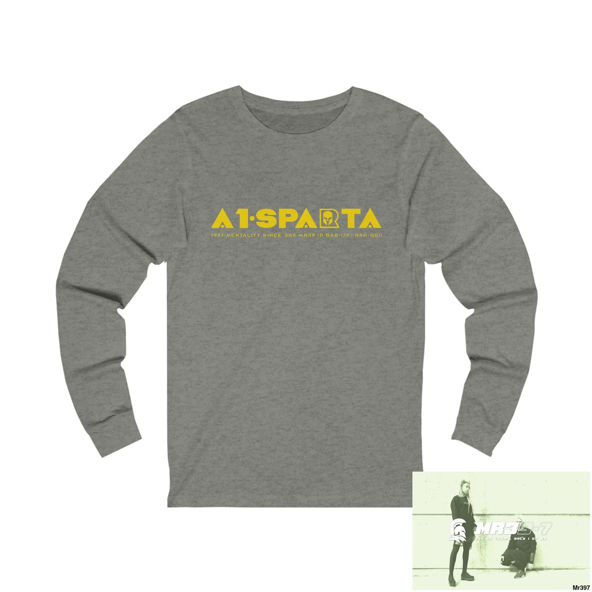 A1Sparta Unisex Jersey Long Sleeve Tee S / Grey TriBlend Long-sleeve
