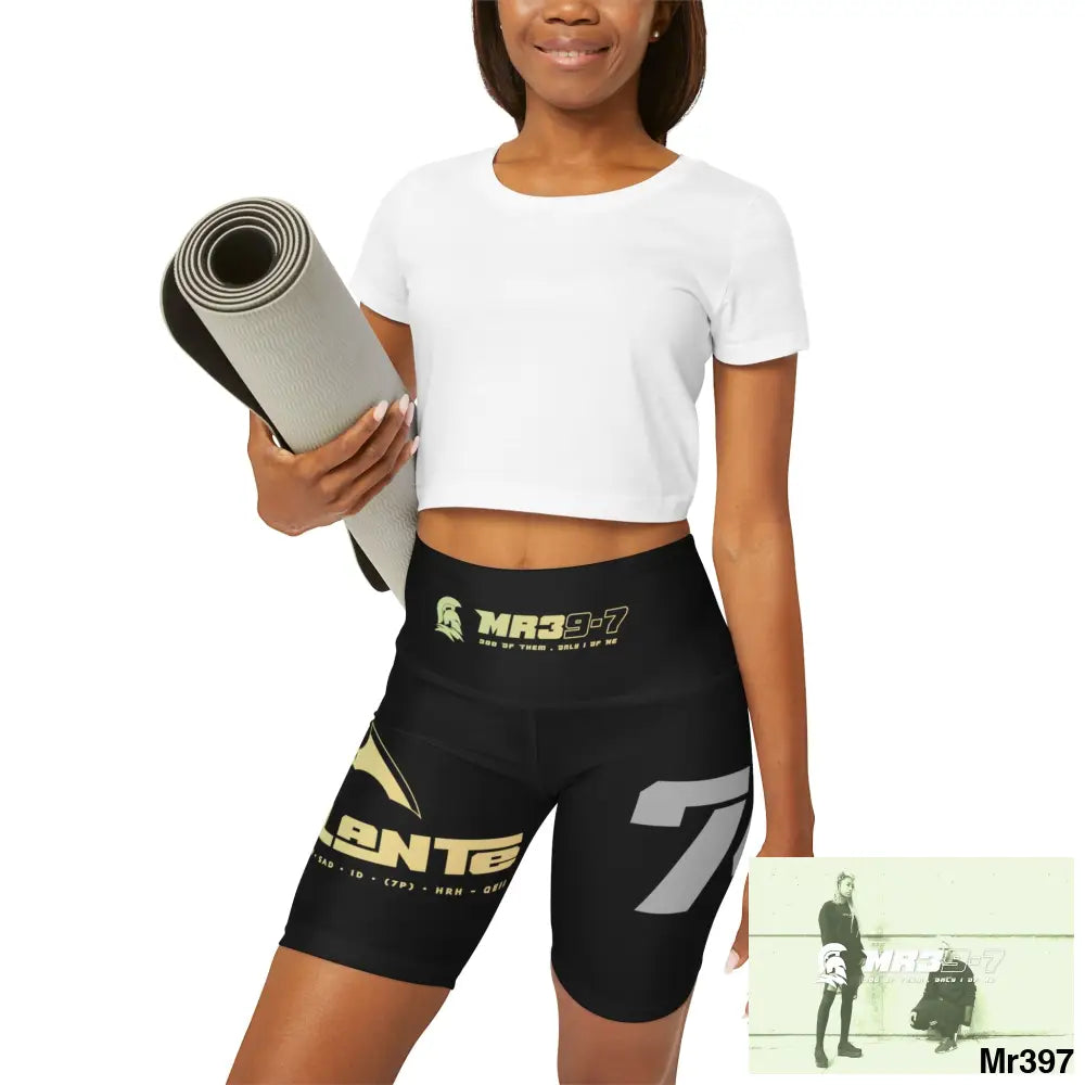 A1Vigilante 2014 Dahab High Waisted Yoga Shorts (AOP) All Over Prints