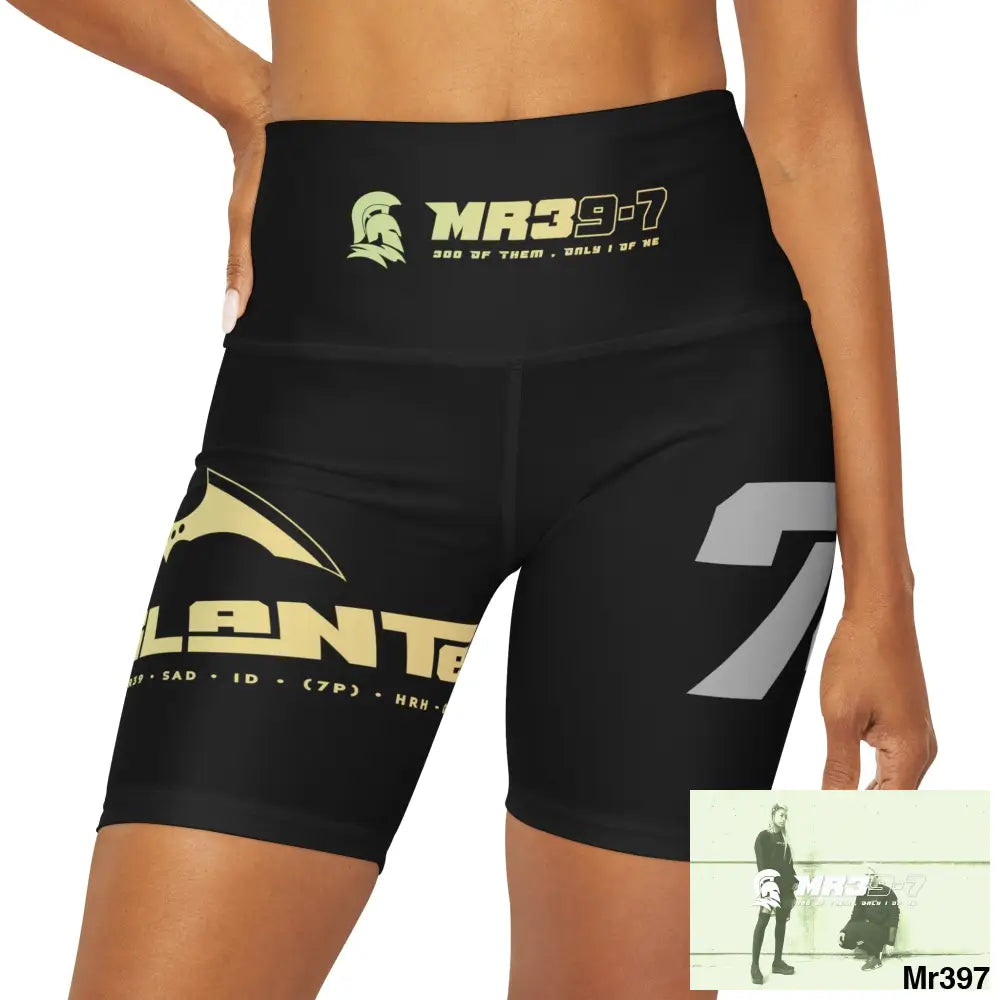 A1Vigilante Thailand 02-2016 High Waisted Yoga Shorts (AOP) 2XS All Over Prints