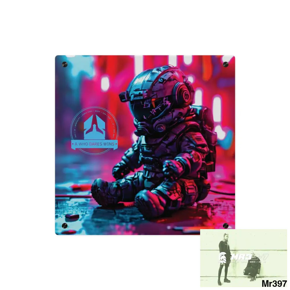 A1WDW Defiance Weapons of choice no 8 2628 days Death Flat Covert Failures Ltd Edition no 22 Acrylic Wall Art Panels