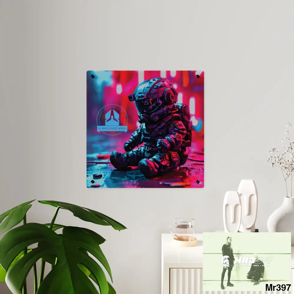 A1WDW Defiance Weapons of choice no 8 2628 days Death Flat Covert Failures Ltd Edition no 22 Acrylic Wall Art Panels