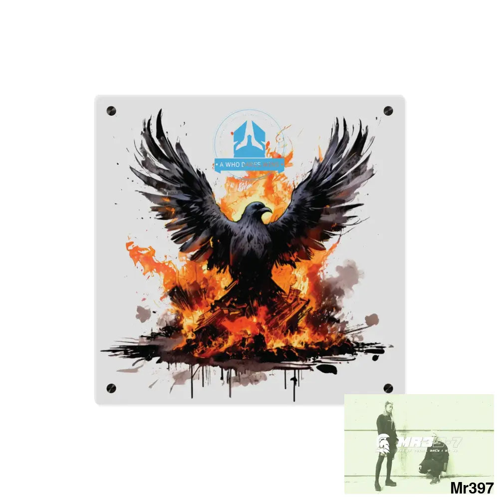 A1WDW Escape from the block no 17 2628 days Death Flat Covert Failures Ltd Edition no 22 Acrylic Wall Art Panels 16″ x