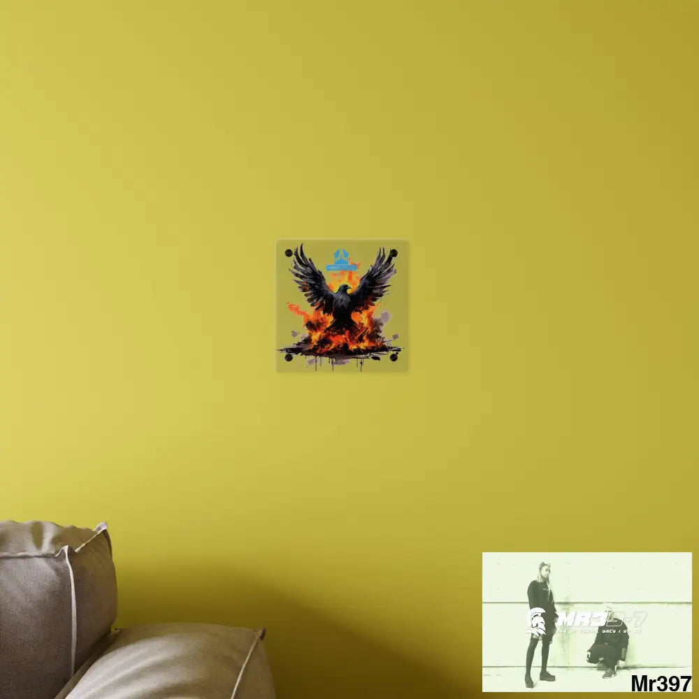 A1WDW Escape from the block no 17 2628 days Death Flat Covert Failures Ltd Edition no 22 Acrylic Wall Art Panels Home